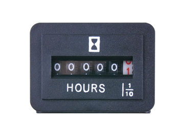HM001 شاشة LCD مستطيلة عداد ساعات ميكانيكي للقوارب، السيارات، ATV، UTV، الدراجات الثلجية، جرارات العشب المزود