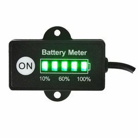 DC 12/24 فولت 5 قطعة LED شريط الرسم البياني عرض مؤشر البطارية المزود