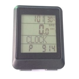 جهاز كمبيوتر دراجة بشاشة LCD مع وظيفة ضربات القلب المزود