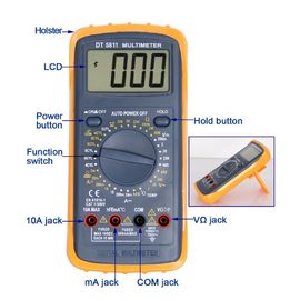 DT5811 CE عداد متعدد السيارات المزود