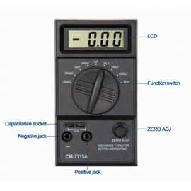 CM7115A عداد سعة رقمي المزود