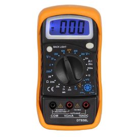 DT858L الملي متري صغير مع الضوء الخلفي المزود