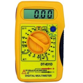 DT831D عداد متعدد الأبعاد الجيبي المزود
