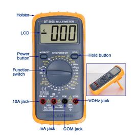 DT5808 (CE) الرقمي المتعدد المزود