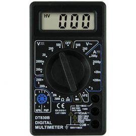 DT830B مزدوج التأمين CE ((CAT I) عدسات متعددة رقمية صغيرة المزود