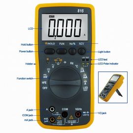 WH816 شاشة LCD كبيرة مع حماية كاملة تصميم ضوء خلفي أبيض المزود