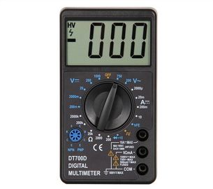DT700D 50Hz إنتاج الموجة المربعة شاشة LCD كبيرة شاشة رقمية متعددة المقاييس للمبتدئين المزود