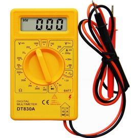 DT830A المعدل الرقمي الصغير الشهير مع وظيفة اختبار سعة البطارية للمبتدئين المزود