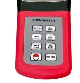 AM-4836V سرعة الهواء، درجة حرارة الهواء، قياس الاتجاه المقياس الرقمي مع وظيفة ذاكرة البيانات المزود
