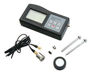 VM-6360 شاشة LCD رقمية عداد اهتزازات يدوي مقياس اهتزازات لجهاز الدوران المتحرك المزود