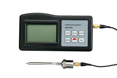 VM-6360 شاشة LCD رقمية عداد اهتزازات يدوي مقياس اهتزازات لجهاز الدوران المتحرك المزود