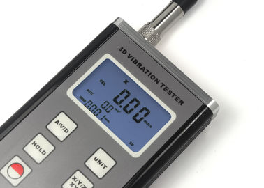 VM-6380 شاشة LCD الرقمية المحمولة 3 محور 3D عداد اهتزازات مقياس اهتزازات لتحريك آلة الدوران المزود