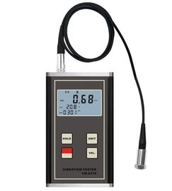 VM-6370 شاشة LCD اليدوية عدّاد الاهتزاز الرقمي اختبار عدم التوازن والانحراف لجهاز الدوران المتحرك المزود