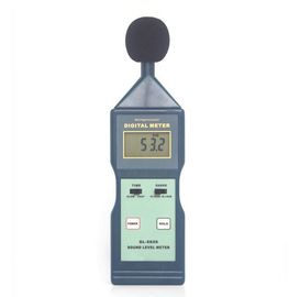 SL5826 متعدد الوظائف 35 إلى 130dB شاشة LCD رقمية مستوى الصوت ضوضاء المقياس مقياس المقياس ديسيبل شاشة المزود
