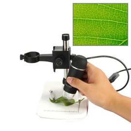 300X Real 5.0MP Image Sensor 8 LED Digital Video Microscope للملاحظة المجهرية عالية الوضوح المزود