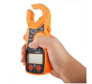 MT87 شاشة LCD العرض التلقائي النطاق المصغر الرقمي المضغوط على AC / DC MultiMeter Meter اختبار الحمل الإلكتروني المزود