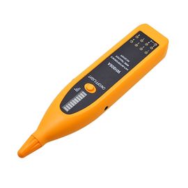 WH806A محرك اختبار كابلات شبكة LAN متتبع أسلاك الهاتف لـ RJ45 RJ11 BNC تسلسل اختبار العثور على الخط المعدني المزود