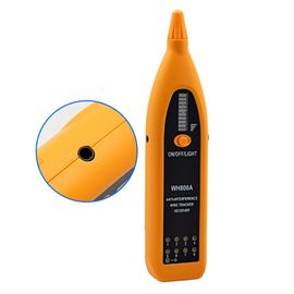 WH806A محرك اختبار كابلات شبكة LAN متتبع أسلاك الهاتف لـ RJ45 RJ11 BNC تسلسل اختبار العثور على الخط المعدني المزود
