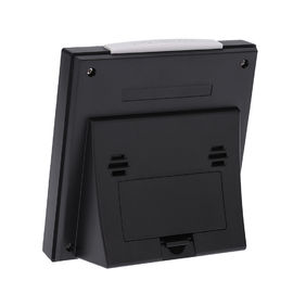 مقياس الحرارة الرقمي مقياس الحرارة الرطوبة ساعة الرطوبة LCD ملونة جهاز إنذار وظيفة غفوة تقويم محطة الطقس المزود