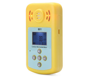 KXL-801 عداد أوكسيد الكربون 0-1000PPM المحمول الصوت الضوء اهتزاز الإنذار غاز اختراق اختبار مقياس المزود