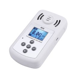 KXL-805 ميني LCD محمول PPM HTV عداد غاز فورمالدهايد اختبار كاشف الميثان مع إنذار الضوء الصوتي المزود