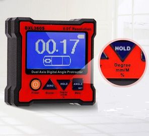 DXL360S الأصلي 2.3 بوصة شاشة LCD الرقمية المثبتة مربع مستوى الميل مع وظيفة الجيرو المزود
