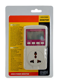 GM89 رقمي LCD ميكرو مقياس الطاقة تحليل شاشة 16A عالية الطاقة تكييف الهواء اختبار Ammeter شاشة الطاقة المزود