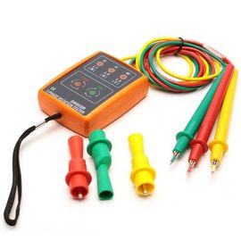 SM852B 60V-600V AC 3 مرحلة اختبار دوران مؤشر كاشف متر تسلسل الوجود مع LED Buzzer المزود