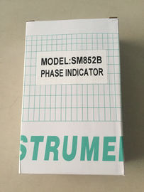 SM852B 60V-600V AC 3 مرحلة اختبار دوران مؤشر كاشف متر تسلسل الوجود مع LED Buzzer المزود