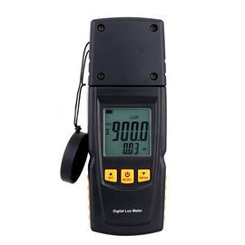 GM1020 دقة عالية 0-200،000 لوكس مقياس لوكس رقمي LCD Lux Luminometer Photometer Tester المزود