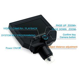 G600 الميكروسكوب الرقمي المحمول 1-600X 3.6MP مكبر مستمر مع شاشة LCD HD 4.3 بوصة المزود