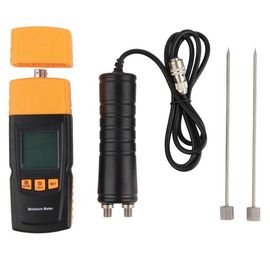 GM620 شاشة LCD 2~40%/50%/60%/70%, -10~60°C عداد رطوبة الخشب معدل رطوبة الخشب المزود