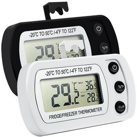 شاشة LCD DTH-94 -20°C ≈ 50°C ثلاجة الحائط الرقمي مقياس الحرارة مقياس الرطوبة المزود