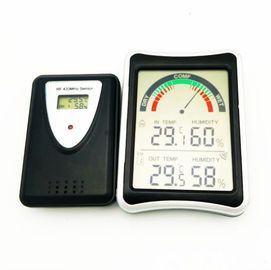 DTH-108 المنزلية -19.9°C إلى 70°CDالجهاز الرقمي الشاشة الكبيرة LCD الحرارة الغرفية اللاسلكية المزود