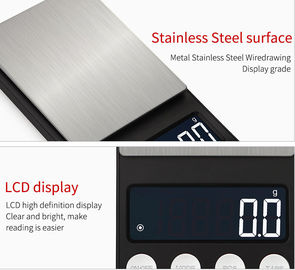 300g/0.01g ميني LCD المقياس الرقمي المحمول الدقة العالية الوزن الإلكتروني الذهب المقياسات المجوهرات المقياسات المطبخ الجيب المزود