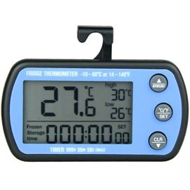 DTH-130 شاشة LCD -10°C60°C ثلاجة الحائط الرقمي مقياس الحرارة مقياس الرطوبة درجة الحرارة المزود