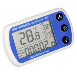 DTH-130 شاشة LCD -10°C60°C ثلاجة الحائط الرقمي مقياس الحرارة مقياس الرطوبة درجة الحرارة المزود
