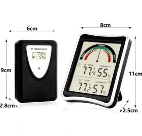 DTH-108 الشاشة الكبيرة LCD الرقمية الحرارة المستودع عن بُعد الحرارة الحرارة الحرارة الحرارة الغير لاسلكية الحرارة الحرارة الحرارة المزود