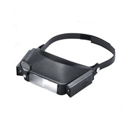 MG81007 محمول 2 LED 1.5x 3x 6.5x 8x قفاز مكبر للخوذة الزجاج,كاميرا مكبر للأسماك المزود