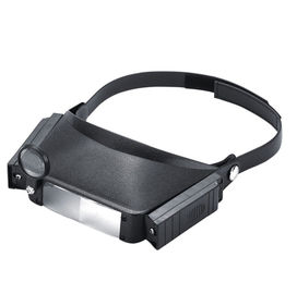 MG81007 محمول 2 LED 1.5x 3x 6.5x 8x قفاز مكبر للخوذة الزجاج,كاميرا مكبر للأسماك المزود