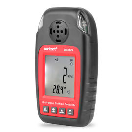 WT8822 0-100ppm كاشف كبريتيد الهيدروجين المحمول ذو الحساسية العالية المزود