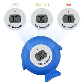 DTH-158 ميني رقمية شكل سمك عازل المياه شاشة LCD الحرارة الحمام الحرارة الطفل حرارة حمام السباحة الحرارة المزود