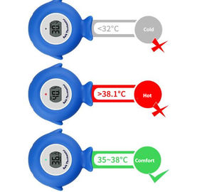 DTH-158 ميني رقمية شكل سمك عازل المياه شاشة LCD الحرارة الحمام الحرارة الطفل حرارة حمام السباحة الحرارة المزود