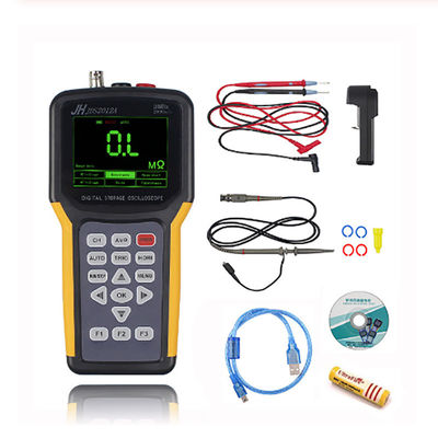 JDS2012A 100-240V 200MSa / S 20MHz TFT LCD Display أوسيلوسكوب رقمي محمول المزود
