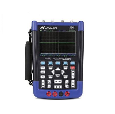 JDS8012A 100-240V 2-قناة 100MHz 1GSa/S TFT شاشة شاشة LCD المحمولة باليد أوسيلوسكوب التخزين الرقمي المزود