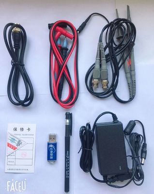 JDS8012A 100-240V 2-قناة 100MHz 1GSa/S TFT شاشة شاشة LCD المحمولة باليد أوسيلوسكوب التخزين الرقمي المزود
