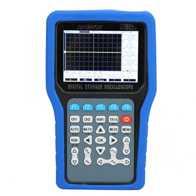 JDS3072E 100-240V 2-قناة 70MHz 500MSa/S TFT شاشة LCD المحمولة باليد أوسيلوسكوب التخزين الرقمي المزود