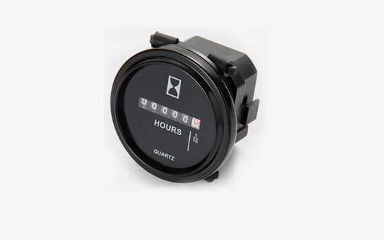 HM009 شاشة LCD مستديرة عداد ساعات ميكانيكي للقوارب، السيارات، ATV، UTV، الدراجات الثلجية، جرارات العشب المزود