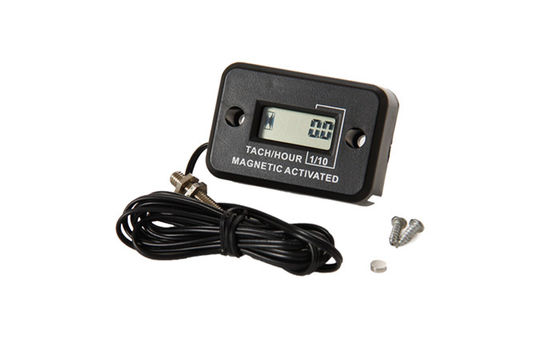HM012C الرقمي المقاوم للماء المغناطيسي المفعّل معدل السرعة السريعة الساعة عداد السرعة المستخدمة للسيارات الثلجية، خصلة العشب، البحرية، مولد المزود