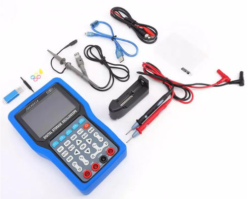 JDS3051A 100-240V 2-قناة 50MHz 250MSa/S TFT شاشة LCD المحمولة باليد أوسيلوسكوب التخزين الرقمي المزود